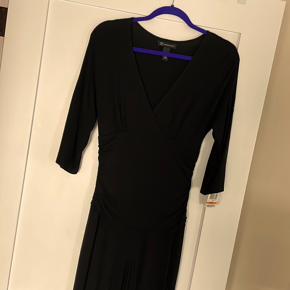 INC Black Jumpsuit with Roll up Sleeves NWT